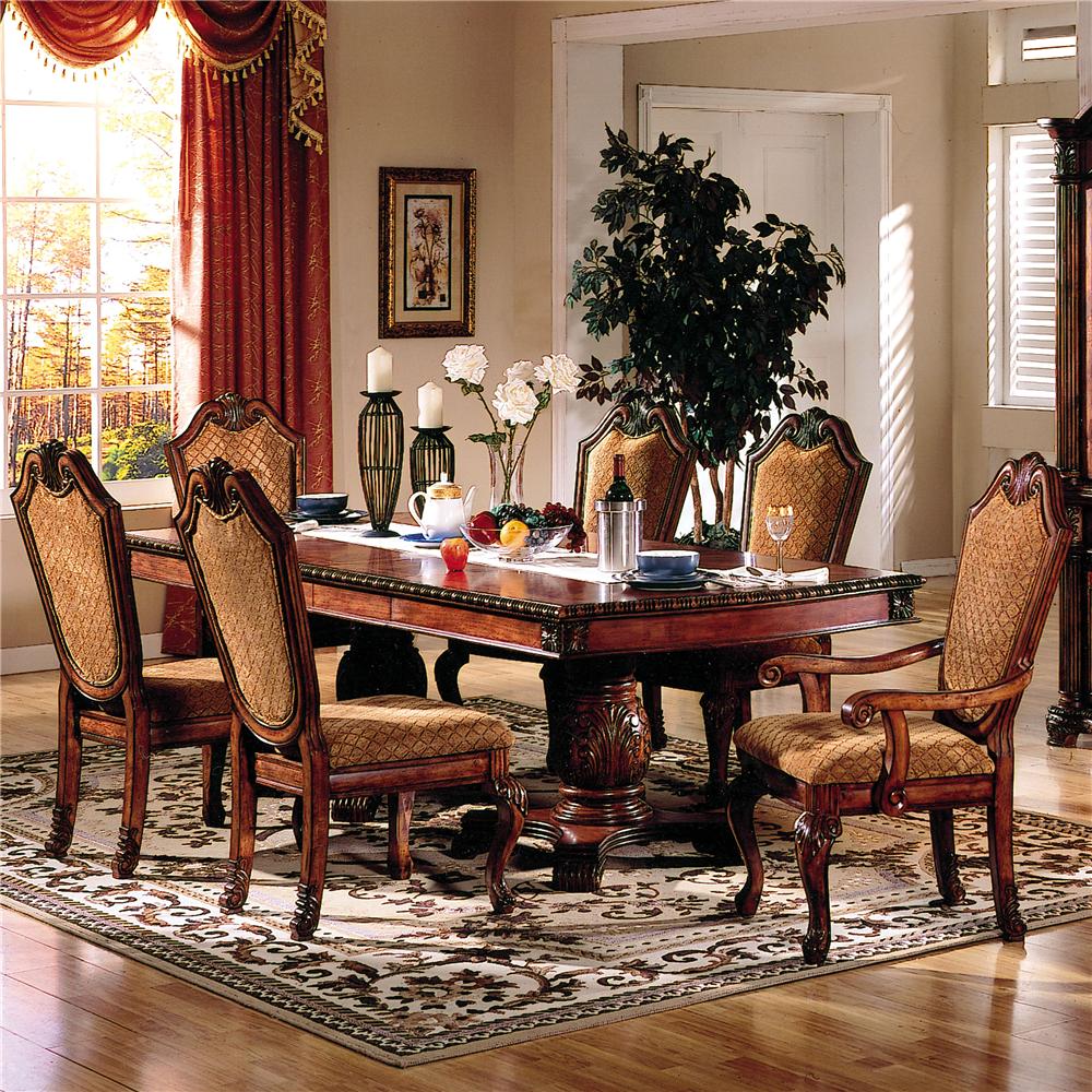 Welles scroll best sale upholstered dining chair